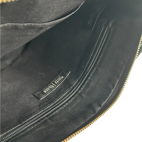 White House Black Market Black Studded Wristlet - Picture 4 of 4